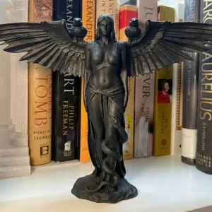 Home Lilith Statue Altar Figure | Dark Goddess of the Night | Witchy Home Decor & Pagan Altar Tool | 3D-Printed Mythology Sculpture