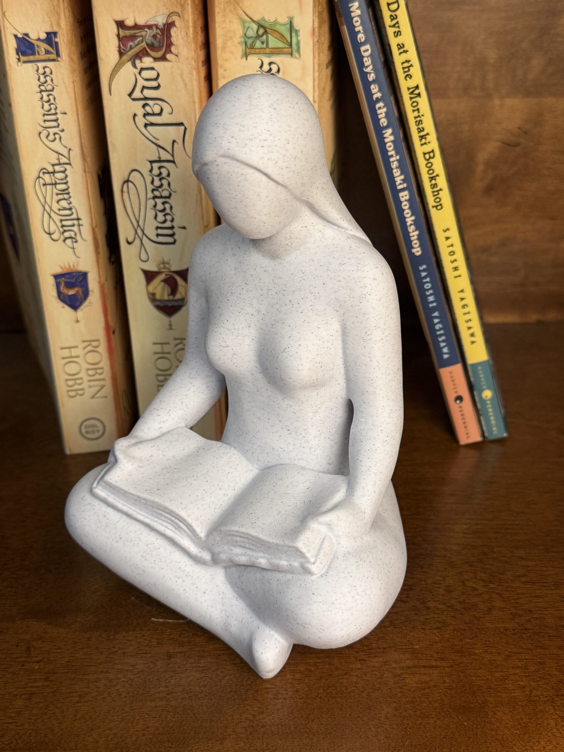 Reading Woman Sculpture - Image 6
