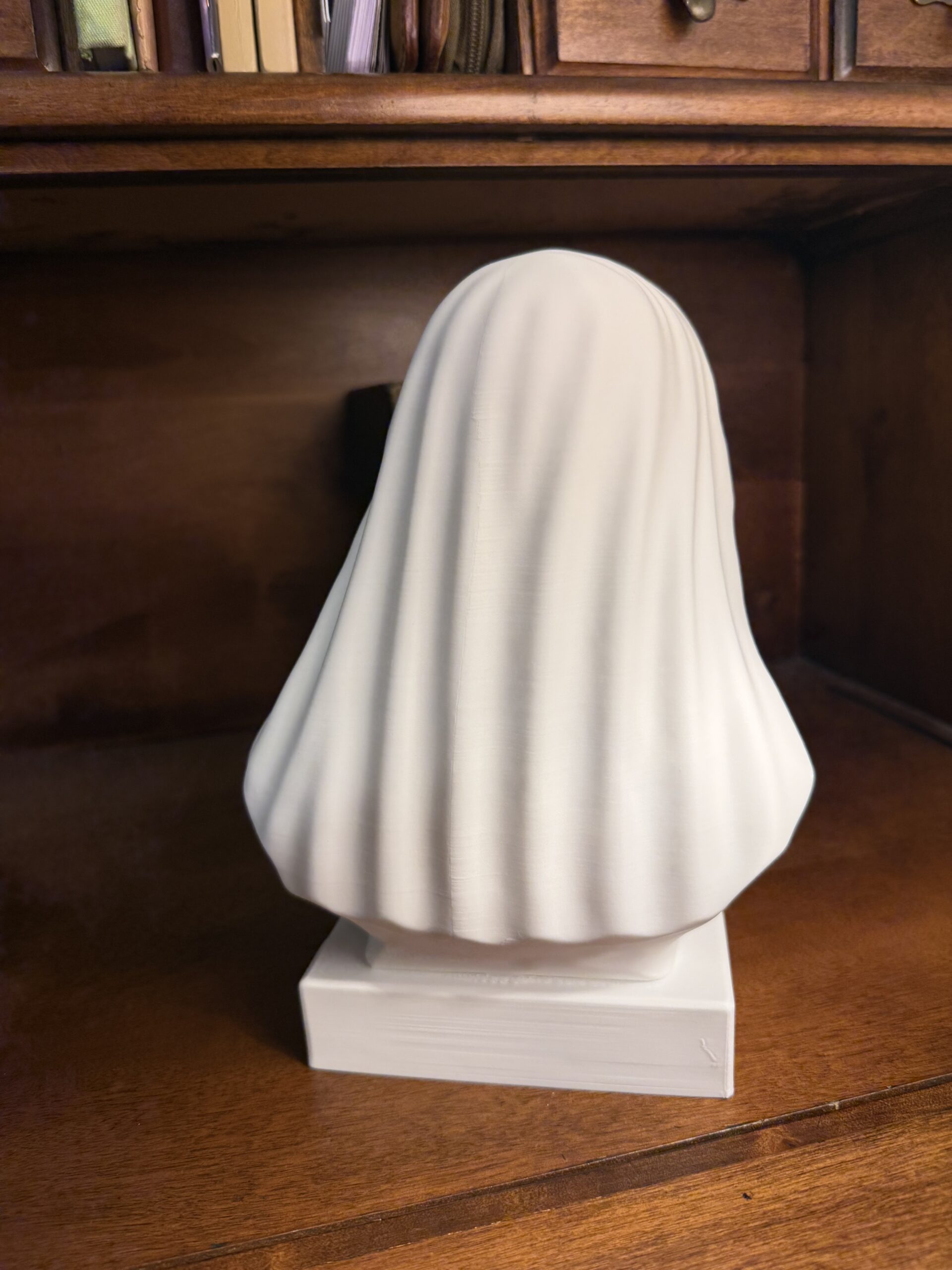 Virgin Mary Bust Statue | Mother of Christ Devotional Art | Christian Home Decor & Prayer Altar Piece | 3D-Printed Sacred Sculpture - Image 6