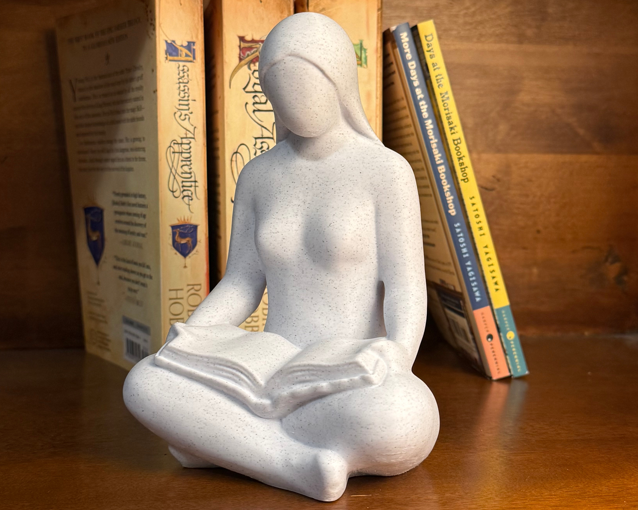 Reading Woman Sculpture